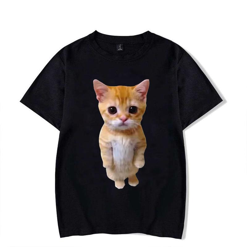 Funny Cat 3D Print Women Casual T-Shirt Women Men Summer Harajuku T Shirts Girl Boy Casual Fashion Clothes
