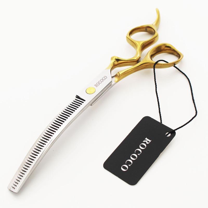 Golden Pet Curved Scissors Set Special Grooming Metal Tools for Dogs Pet Cleaning Supplies Beauty Combing Products Accessories