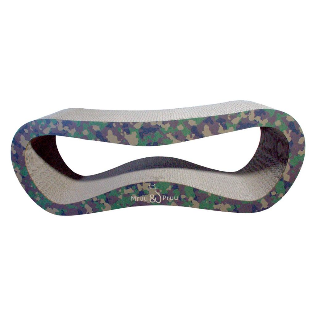 Leon cat scratching post | camo | 78x28x24 cm | MruuPruu