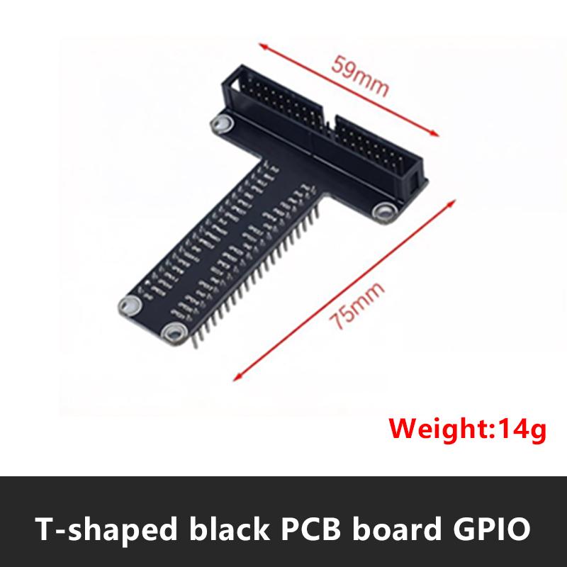 Raspberry Pi T-type GPIO Expansion Board, 11Pin GPIO Breakout Adapter In Red/Blue/Black PCB for Raspberry Pi 1B/1B+/Zero Series