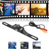 HD Waterproof LED License Plate Frame Car Rear View Reverse Parking Camera