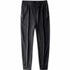 Men's Quick-Dry Nine-Point Mesh Pants, S-8XL, Ice Silk, Loose Fit, Summer Thin Sport Casual Style