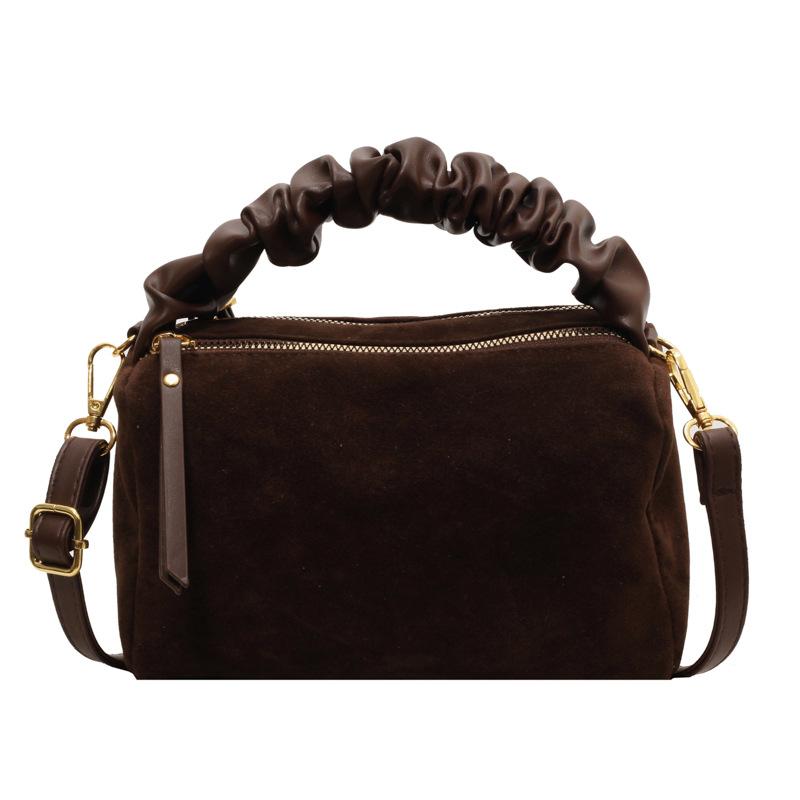 

Small Square Bag, Retro Commuting Single-shoulder Women s Crossbody Bag, Fashionable and Trendy Pillow Bag кавовий