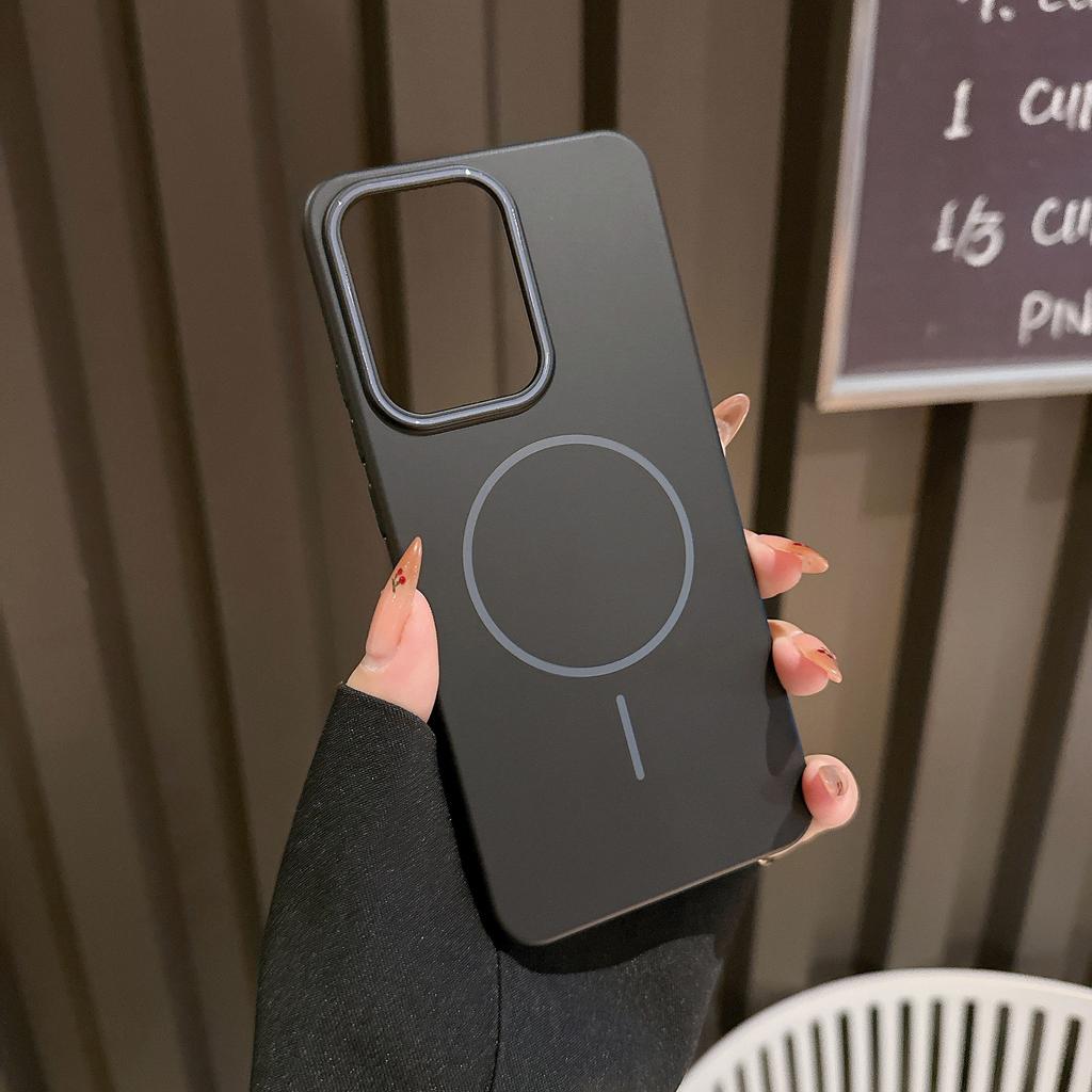 Soft color scheme Magnetic mobile phone case is suitable for Xiaomi Mi 15Pro trend 14PRO large hole protective case 14ultra