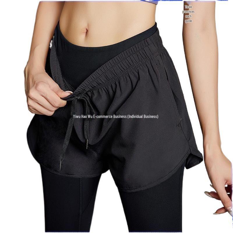Women's Quick-Dry Athletic Shorts - Casual Fitness Yoga Pants for Running & Training