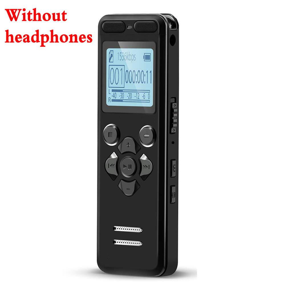 

Vandlion 32 ГБ диктофон Usb профессиональный ЖК-диктофон цифровой аудио диктофон с Wav Mp3-плеер V36 8GB