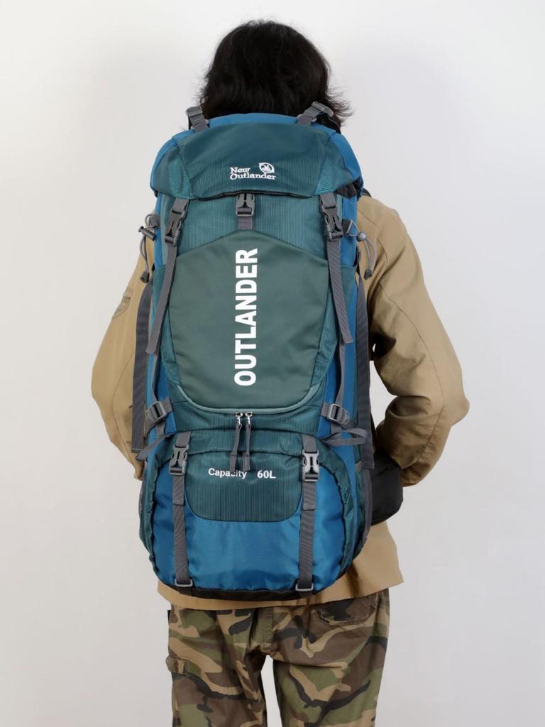 60L Outdoor Hiking & Mountaineering Backpack with Double Shoulder Straps