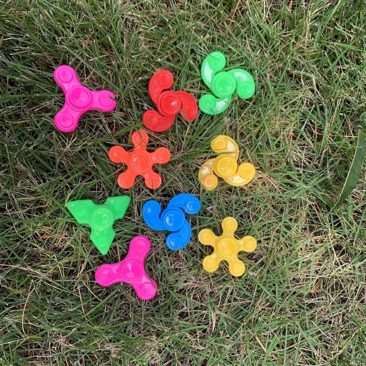 Children s 4cm Mini High-Speed Plastic Fidget Spinner Toy