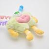 Plush Funny Chenille Sticks Keychain DIY Hair Style Big Mouth Plush Pendant  Earphone Case