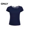 ONLY Women's Color-block Slim Fit Short Sleeve T-Shirt
