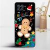 Coque pour Realme 8 C21y GT Neo 2 3 8i C21 7 C11 6 C12 C35 C3 GT 9 Pro C12 Master Funda Housse de Téléphone Bonhomme de Neige Noël Mignon