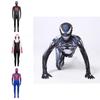 Marvel Venom Spiderman Cosplay Costume With Polyester Fabric For Kids Halloween Party