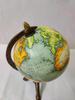 Antique Brass Globe with Stand | Vintage World Map Globe | Decorative Tabletop & Desk Essentials | Vintage Replogle World Globe