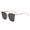 Fashion large frame TR polarized glasses women's high-end versatile UV-proof sunglasses show face small glasses men