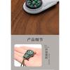 Compass Lanyard Zipper Head Gadget Mini Compass with Rope Pendant Wilderness Survival Equipment