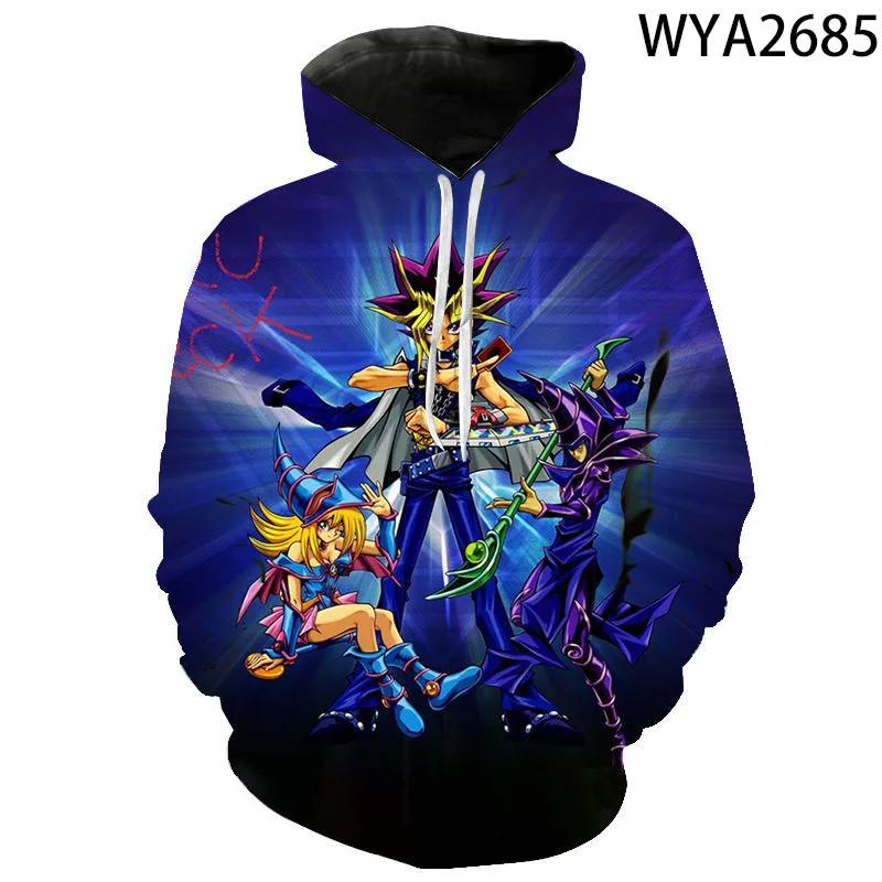 

2024 Game Yu Gi Oh Hoodies 3D Print Women/Men Hoodie Streetwear Hip Hop Sweatshirts Pullover Men Adult Hooded Unisex Clothing 100