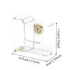 Transparent Bird Feeding Container Hanging Water Dispenser Bird Cage Feeder Waterer  Cockatiel