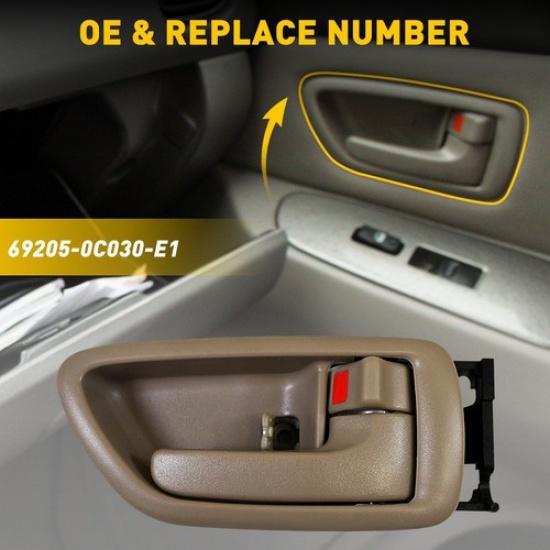 Ide Handle Interior Door Passenger Side RH Right For Toyota Sequoia 2001-2007