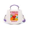 Kids Girls Straykids Felix Printed Student Lightweight Crossbody Bag Casual PU Shoulder Bags