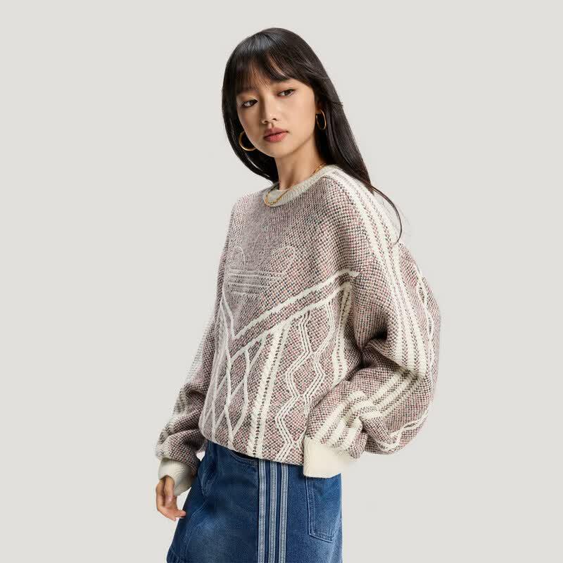 Adidas Originals Unisex Loose Knit Sweater KT0692 S