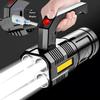 Super Bright Flashlight USB Rechargeable Long-range Flashlight High-power LEDflashlight Tactical Camping Super Bright Flashlight