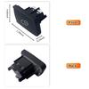 Front Door Lock Buttons Switch Replace for Mercedes Benz C-Class E-Class GLK W204 W207 W212 W166 W176 2049058402 2049058502