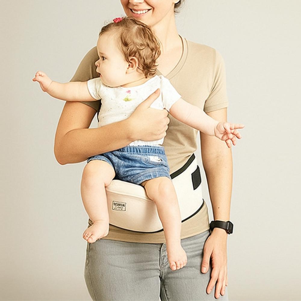 Newborn Front Holding Baby Waist Stool Breathable Adjustable Infant Hip Seat Baby Carrier  Newborn