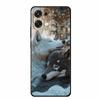 For OPPO F31 Phone Case F 31 Funda Fashion Flowers Black Silicone Soft Back Cover For OPPO F31 5G 2025 Case CPH2781 Coque Shell