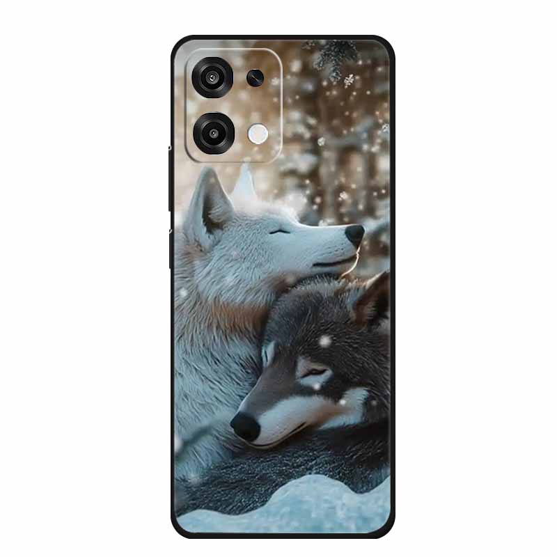 For OPPO F31 Phone Case F 31 Funda Fashion Flowers Black Silicone Soft Back Cover For OPPO F31 5G 2025 Case CPH2781 Coque Shell