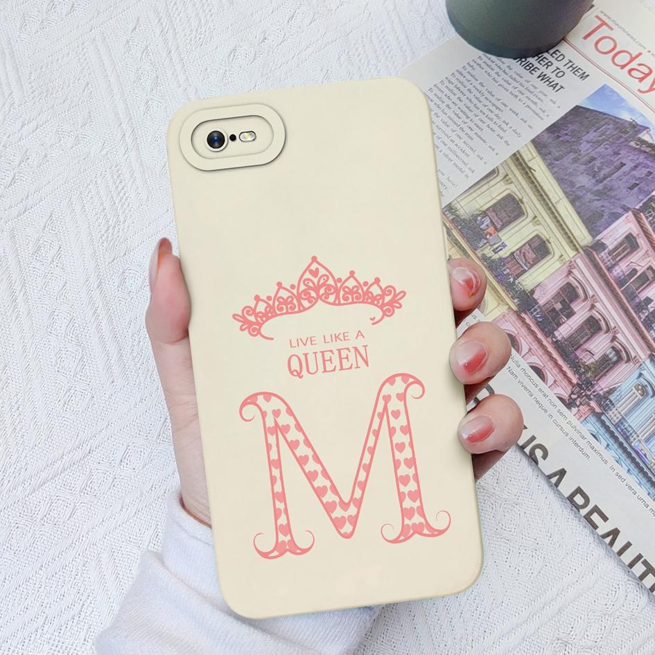 For OPPO Realme C35 C33 C25 C30S C21 C25Y C11 12 15 17 Phone Case Luxury Protective Liquid Silicone Letters Couple Case For Realme Funda Coque Bumper
