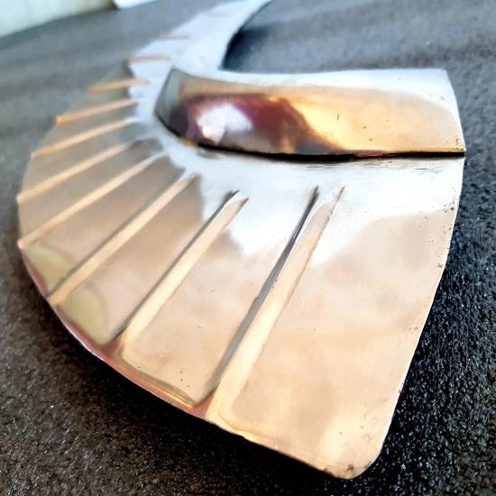 Medieval Templar Fantasy Warrior Helmet Great Horned Knight Helmet for SCA LARP Teutonic Knight Crest Wing Helmet Gift