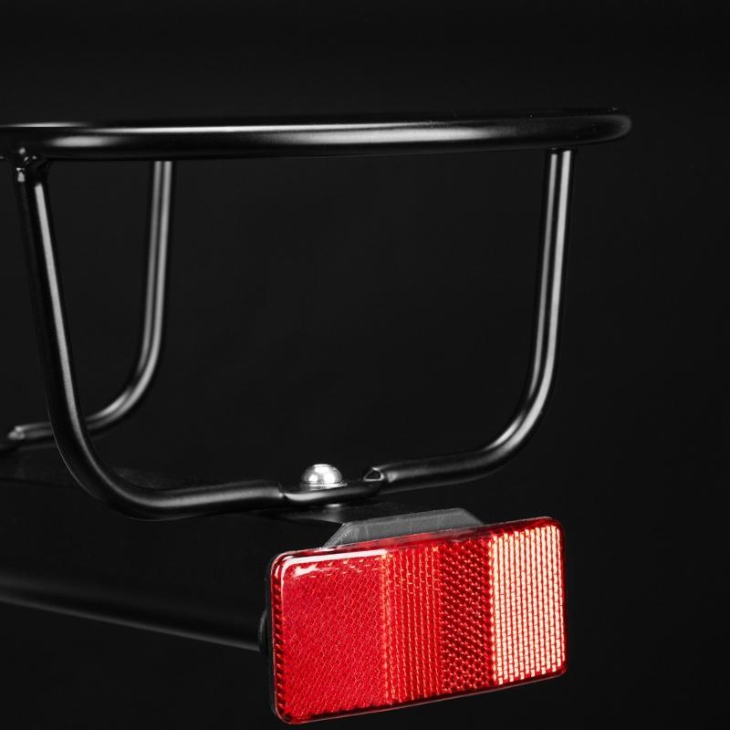 Gepäckträger mit reflektierenden Sicherheitsmerkmalen, 3 Größenadapter, 6 kg Traglast, für den täglichen Gebrauch