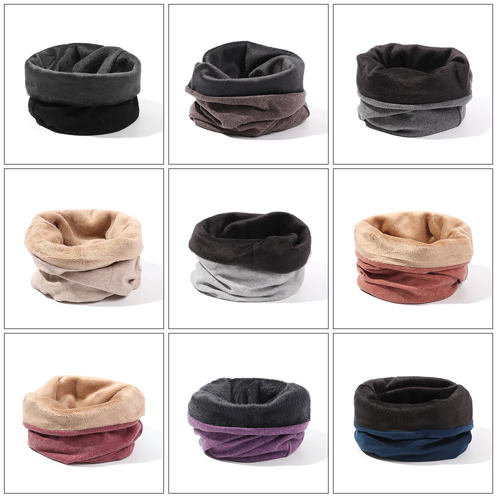 

Beanies Head Wrap Chemo Hat Neck Warmer Turban Hat Muslim Hijabs Thicken Scarf