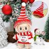 Doll Woolen Hat for Dollhouse Miniature 15cm Labubu Color Match Hat Kawaii Cute Doll Accessories Kids Girls Toys