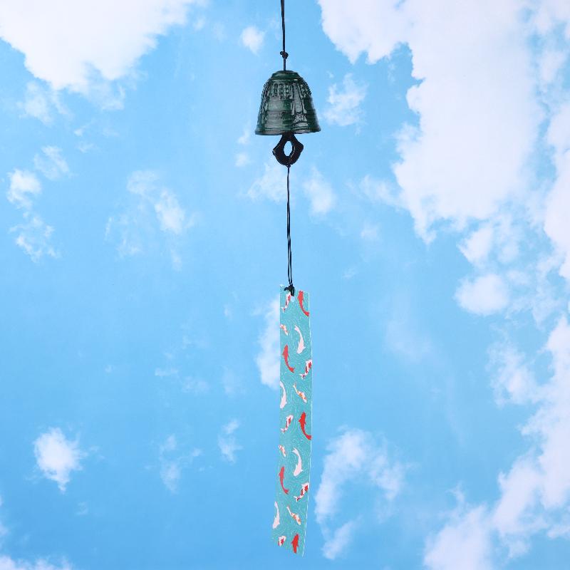 Creative Cast Iron Wind Chime Hanging Decoration Metal Retro Hanging Leaf Bell Balcony Outdoor Garden Hanging Decoration