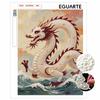 Pearl Painting 5D DIY Chinese Dragon Pearl Gemstone Art Diamond Painting Kit for Adults/Beginners Gift Ideas Home Decor Wall Art Craft
