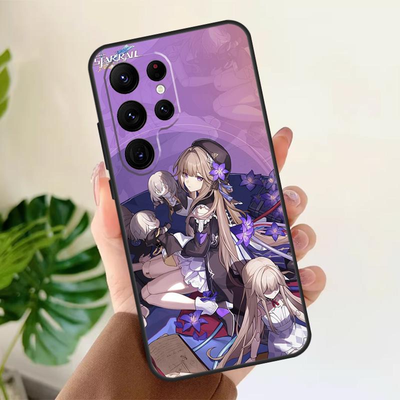 Honkai Star Rail Soft Case For Samsung Galaxy S25 Ultra S21 S22 S23 S24 Plus S9 S10 S20 FE S24 FE Phone Cover