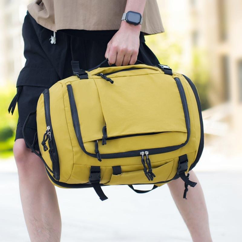 Travel Bag Large Capacity Fitness Bag Multi-functional Commuting Independent Shoe Bin Lightweight Sports Backpack