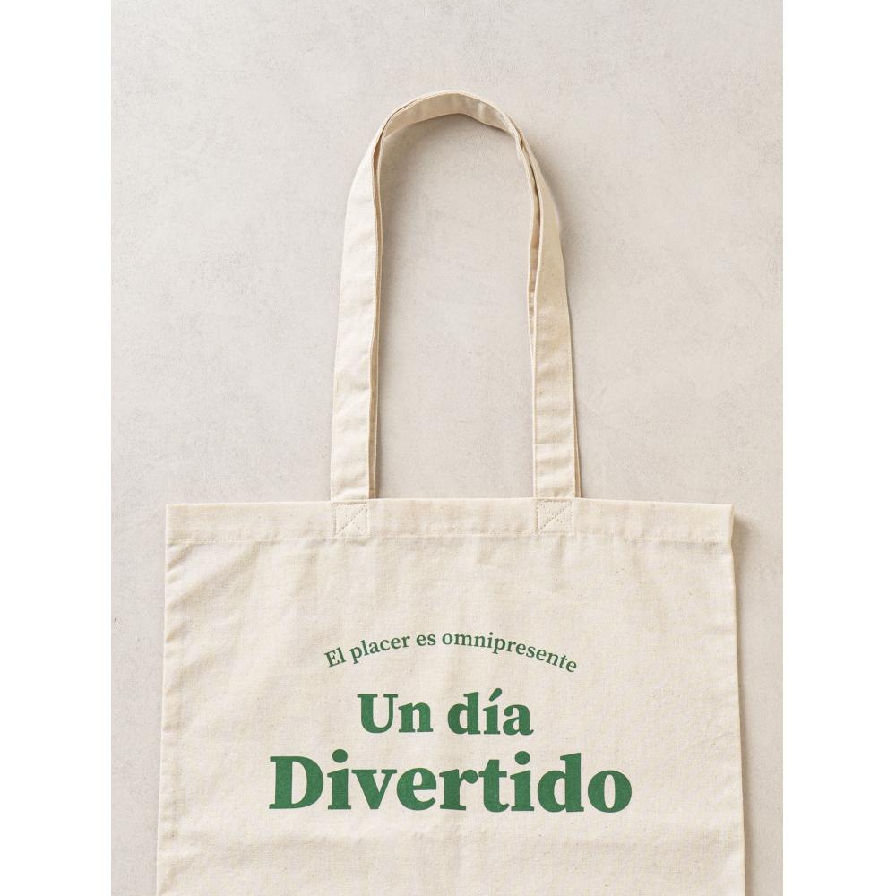 Daiso Basic Printing Eco Bag Green
