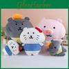 Grey Wolf Hello Kitty Pig Plush Toy Cute Cartoon Stuffed Animal For Kids And Adults