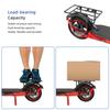 Black Folding Rear Storage Rack Suitable for Xiaomi M365/Pro/PRO2/1S/MI 3 Scooter Rear Rack Compact Design Lightweight Extra Storage