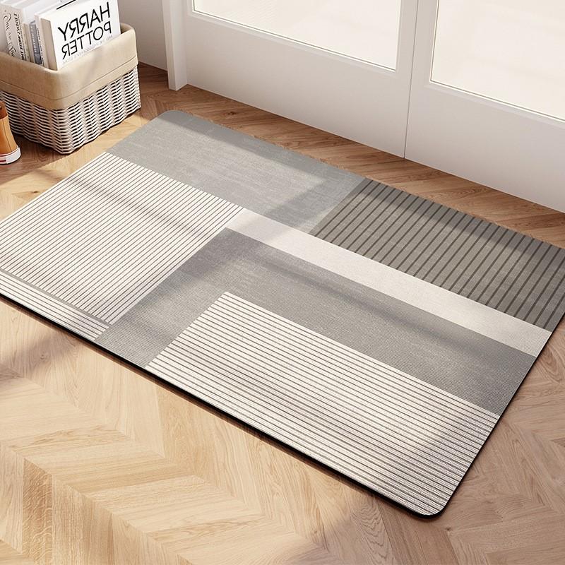 Non-slip Floor Mats Diatomite Kitchen Rug Absorbent Drying Mats Long Carpets Entrance Doormat Kitchen Carpet Foot Pad Home Decor