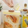 2pcs Creative Noodle Bag Sealing Clip Food Snack Clip Food Preservation and Moisture-proof Sealing Clip Plastic Food Bag Storage
