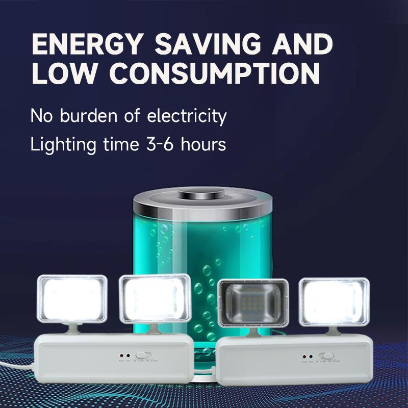 Hanging Wall Lamp Rotatable LED Wall-mounted Emergency Light Rechargeable Multifuctional Indoor Home Lamp for Power Outage