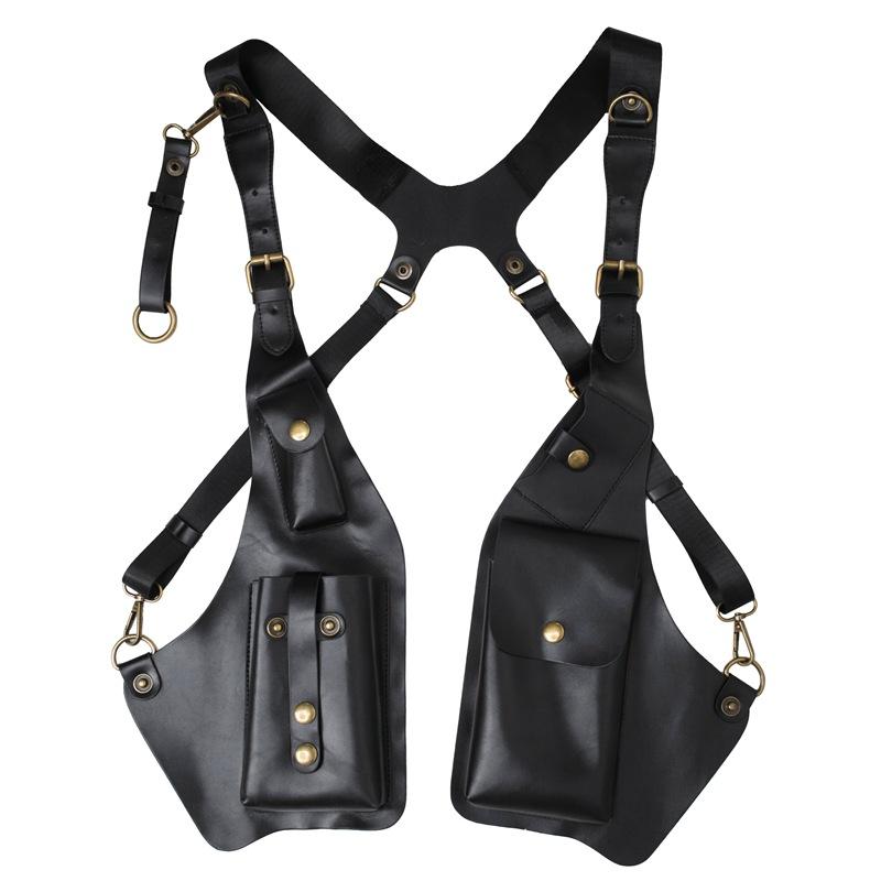 Retro Underarm Carrying Bag, Outdoor Motorcycle Sport, Niche Design, Casual Jacket-style Bag