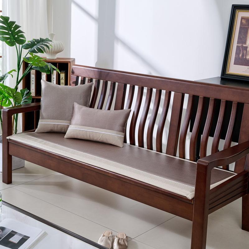 Wooden Sofa Wood Chair Pad Solid Wood Sofa Cushion Old-Fashioned