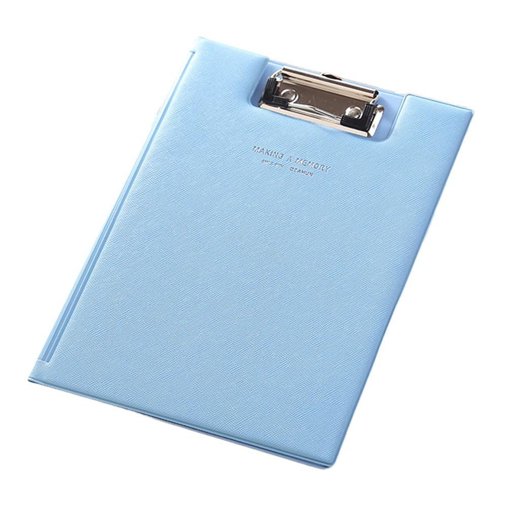 PU Leather Clipboard Color Contract Folder High Quality File Folder Gift
