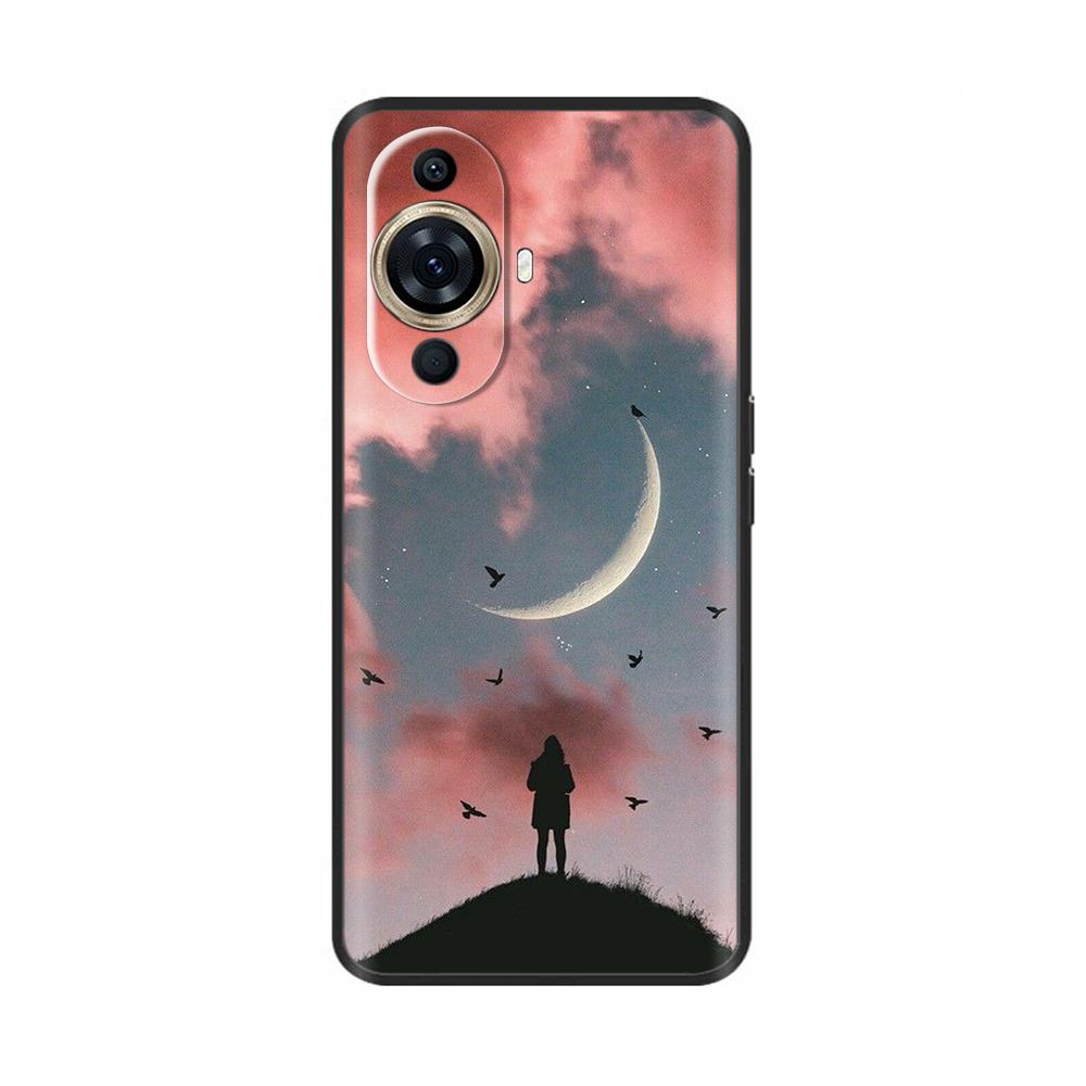 For Hauwei NOVA 11 Pro Case Cat Lion Painted Phone Case For Huawei Nova 11 Ultra Nova11 Pro 11Pro 11i Silicone Back Cover Fundas