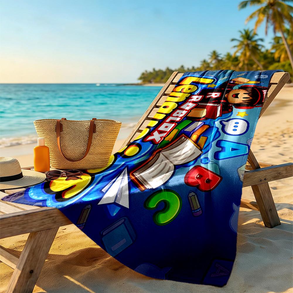 Roblox Strandtuch Superweich & Saugfähig Bequem Leicht