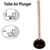 Toilet Air Plunger Instant Toilet Suction Duct Unclog Sink Drains & Clogged Toilets Suction Pluck